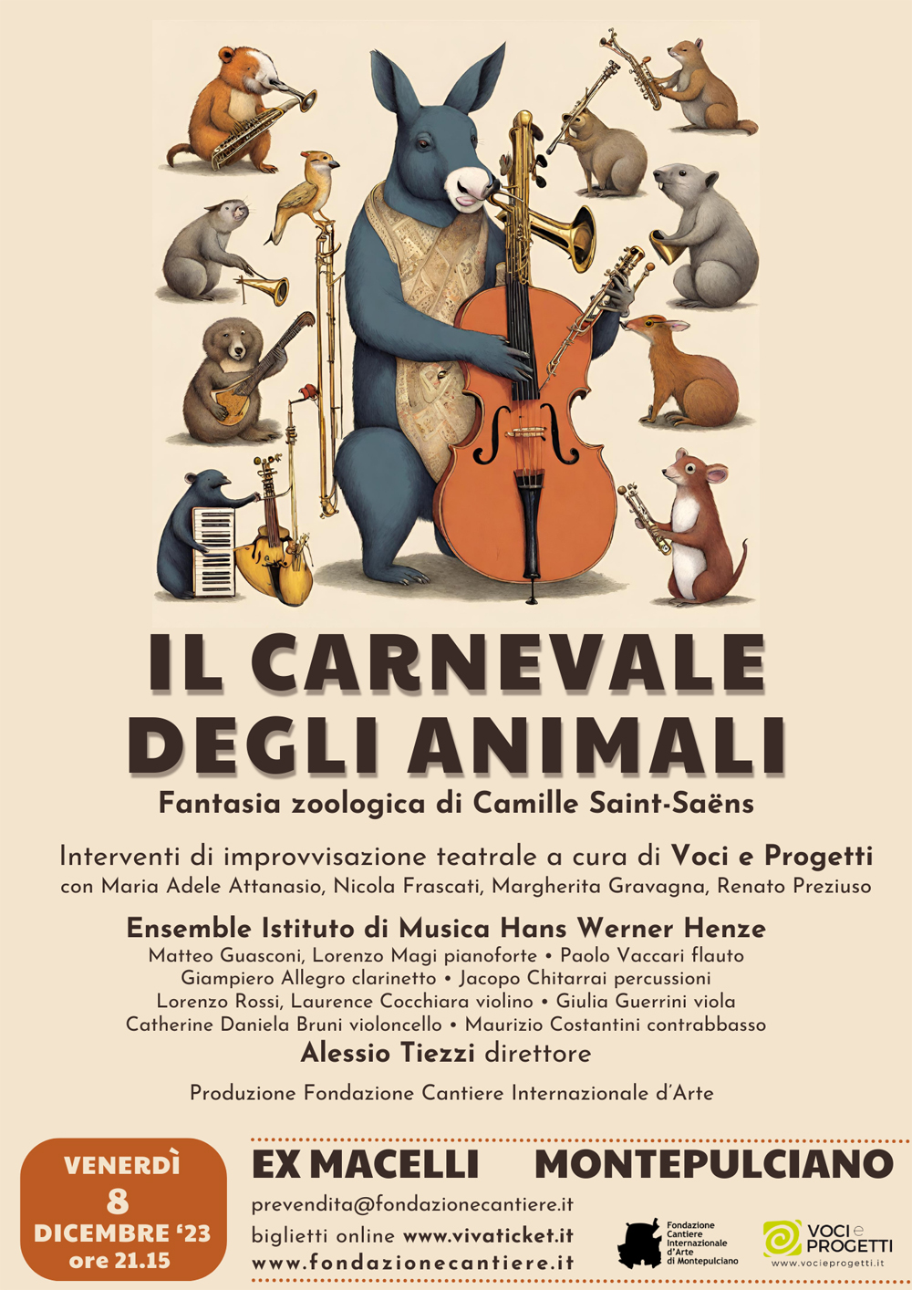 IL CARNEVALE DEGLI ANIMALI - Teatro Vaccaj